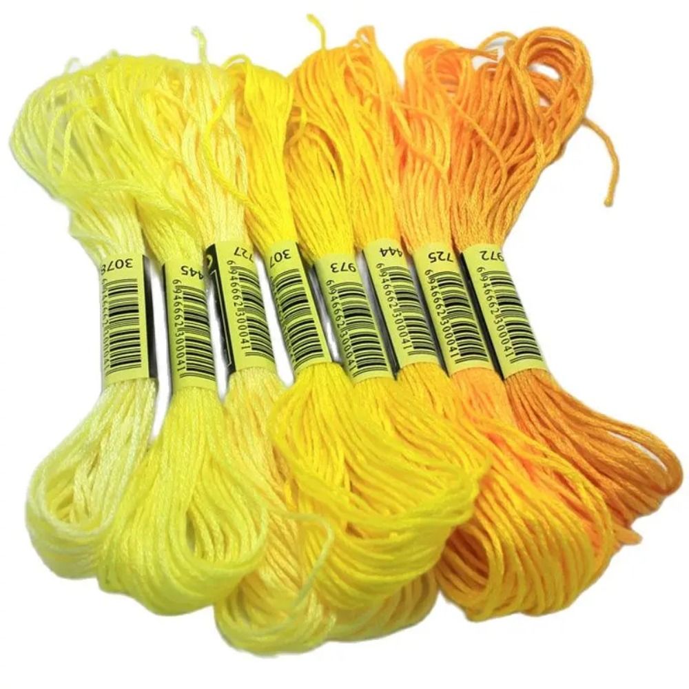 Cotton Embroidery Thread Skeins - Kruissteek Draad De Unieke Stijl Kruissteek