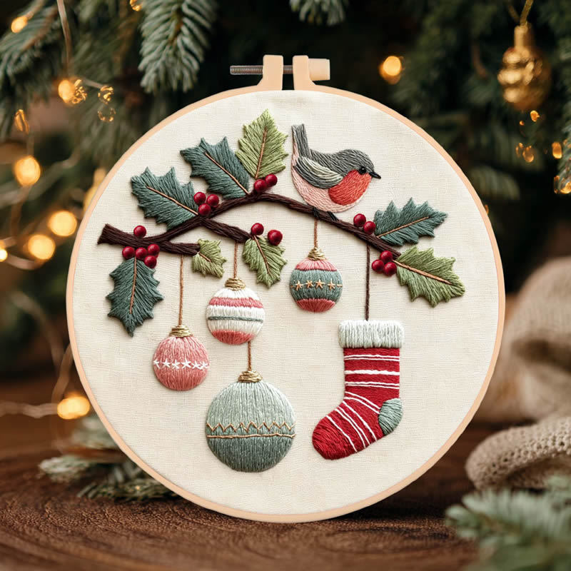 DIY Borduurwerk Kerstboom Bloe - Embroidery recensie en prijs