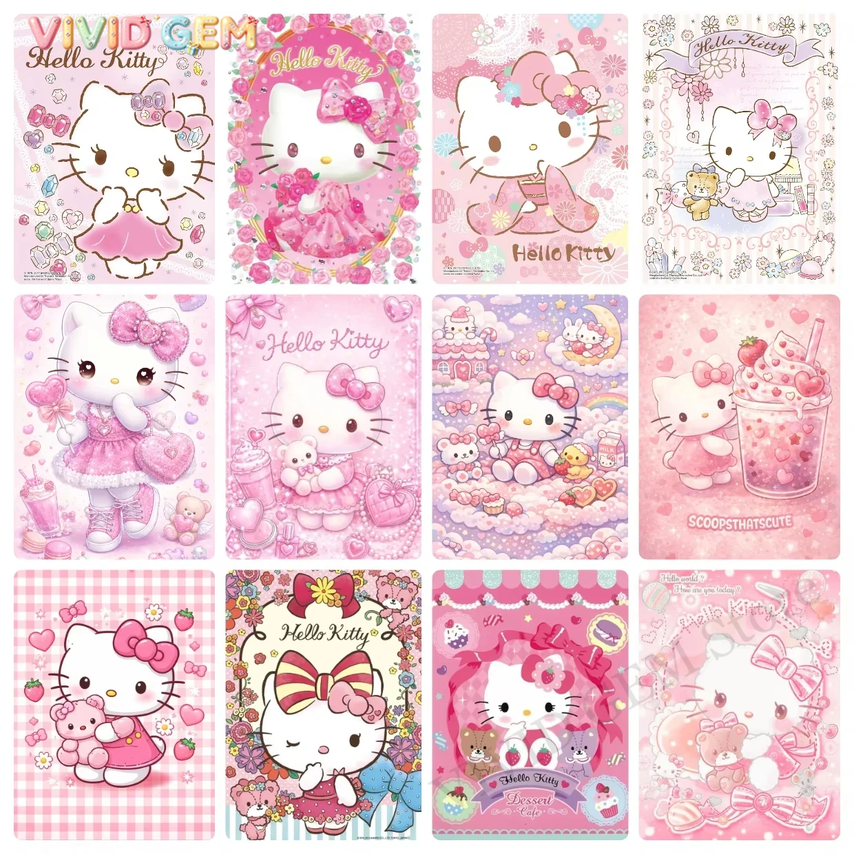 VIVID GEM Sanrio 5D DIY Diaman - 5D Diamond Painting Kit Full Drill recensie en prijs