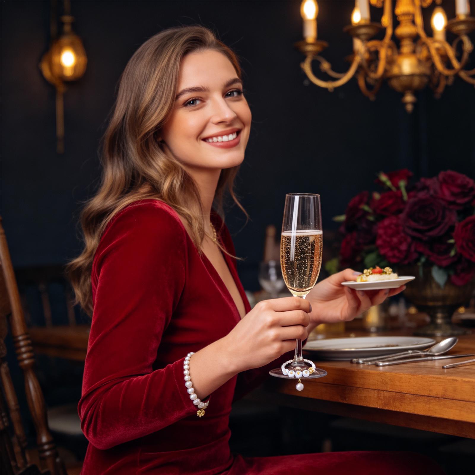 Drinkcharms voor glazen met kr - Beading recensie en prijs
