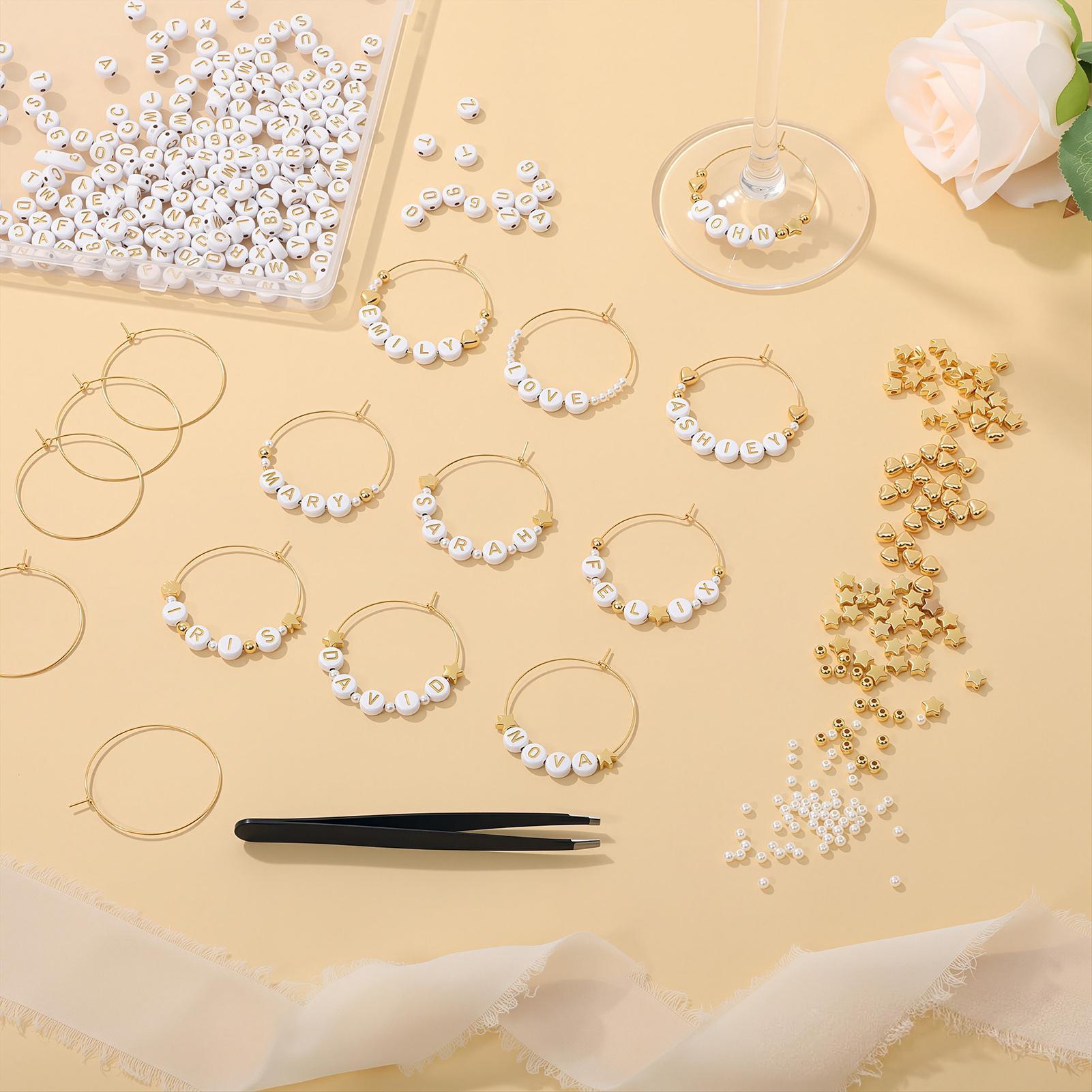 Drinkcharms voor glazen met kr - Beading recensie en prijs