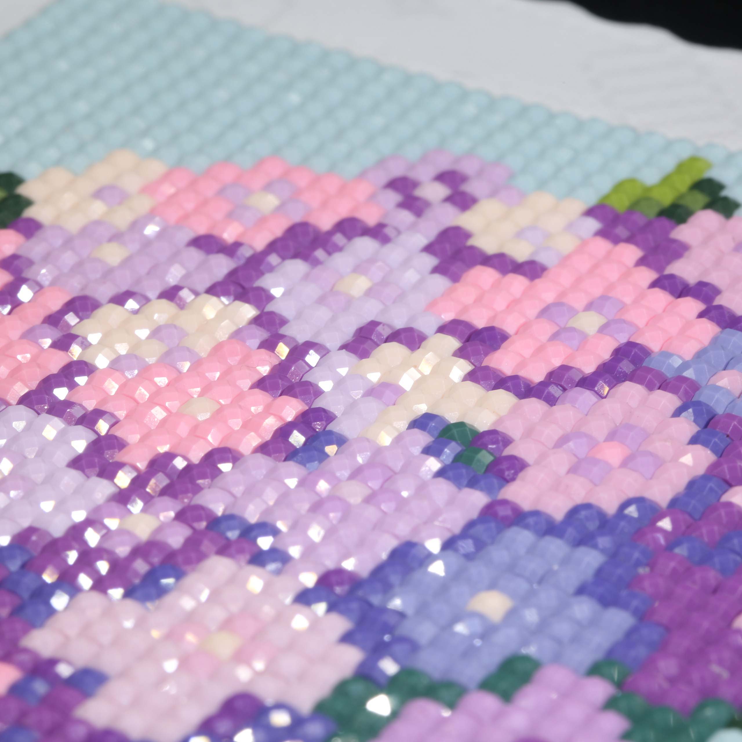 Minigem ®   Paarse hortensia 5 - 5D Diamond Painting Kit Full Drill recensie en prijs