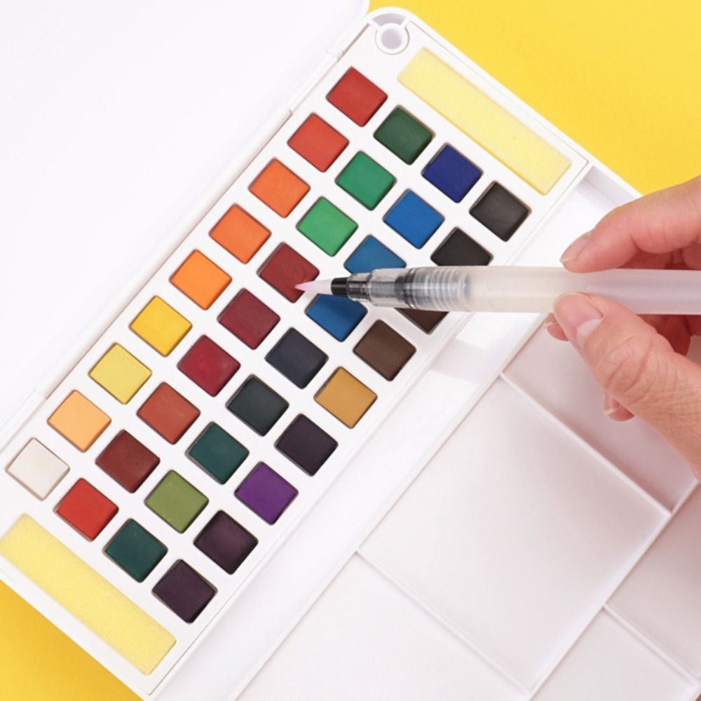 Professionele Met Waterborstel - Watercolor Paint Set Solid Pigment recensie en prijs