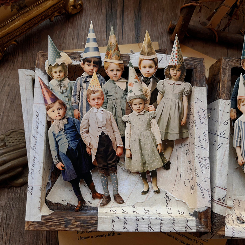 15 stuks vintage clown party k - Vintage Junk Journal Scrapbooking Paper recensie en prijs