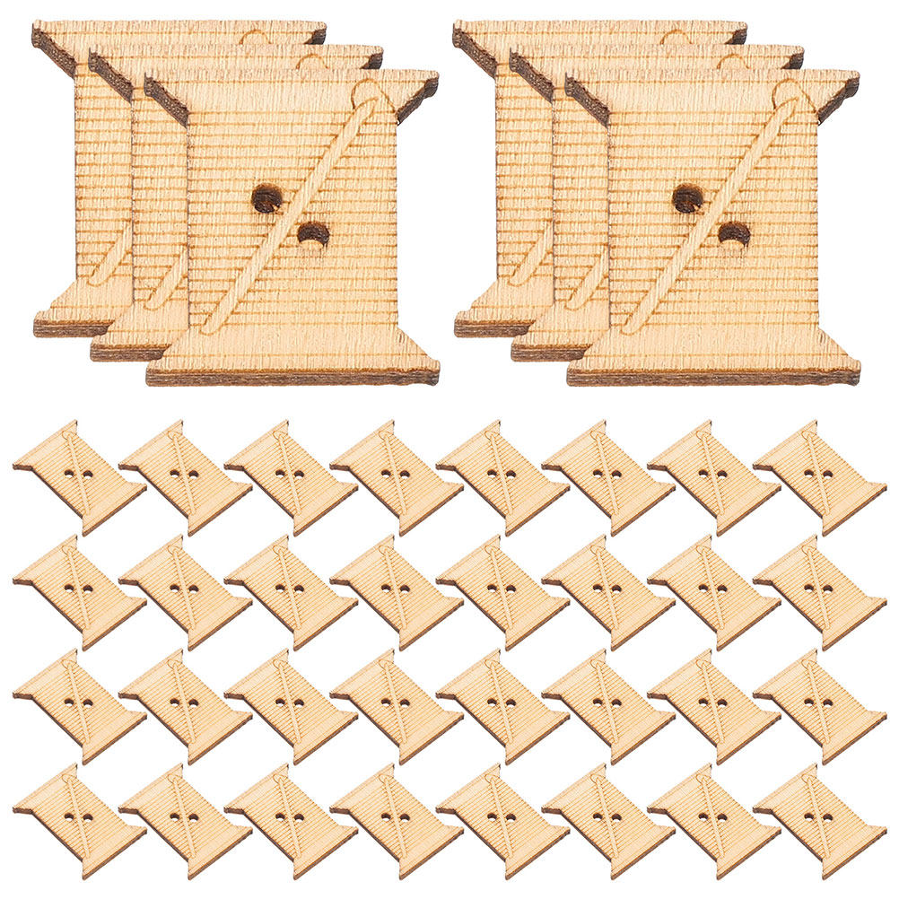 100 stuks houten borduurgaren  - Cotton Embroidery Thread Skeins recensie en prijs