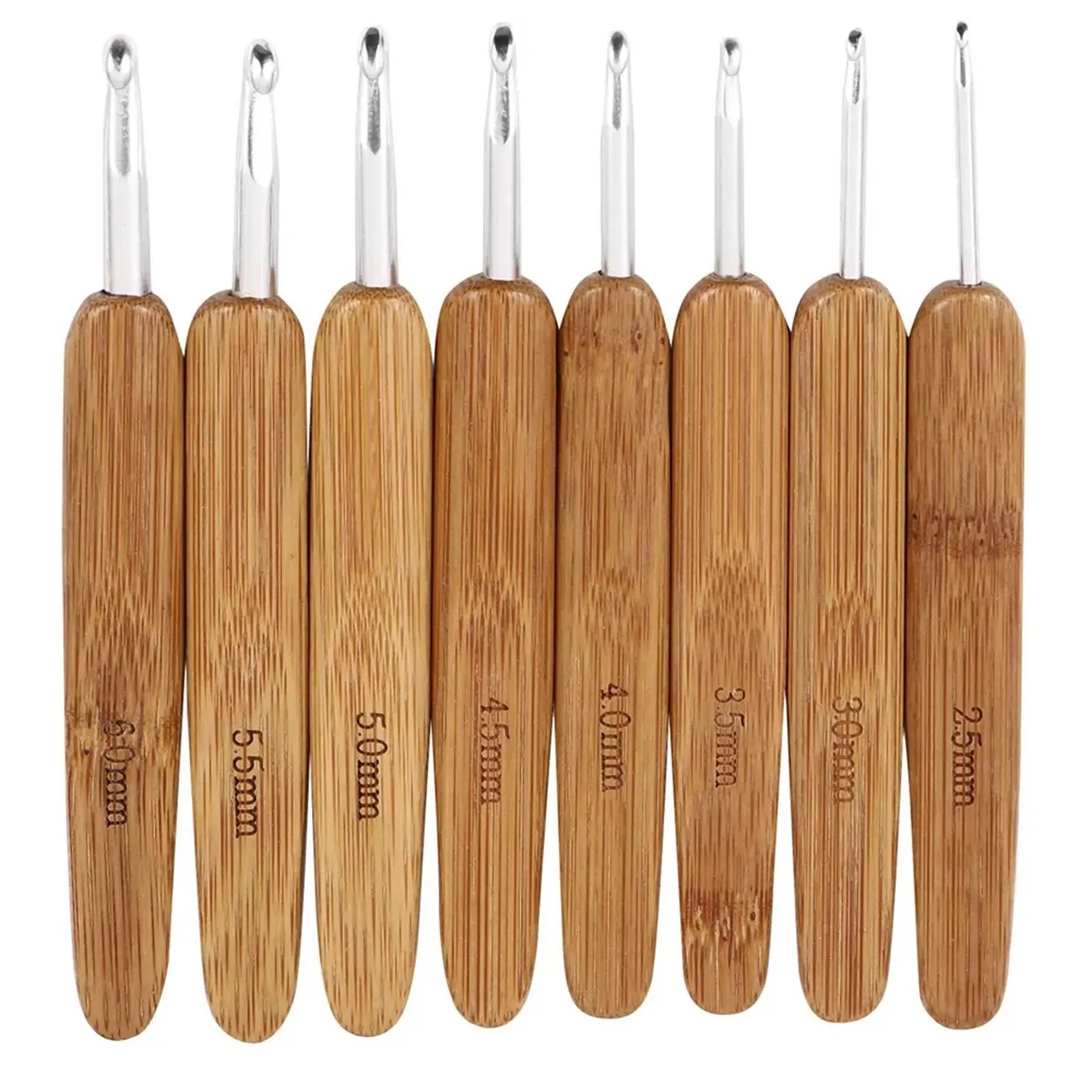 Ambachtelijke haaknaaldenset v - Wooden Crochet Hooks Ergonomic Handle recensie en prijs