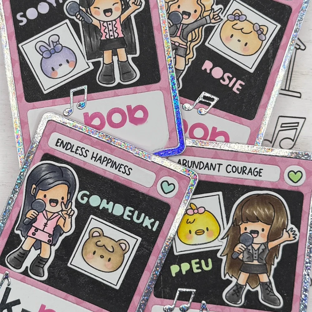 Concert Boy Girl Band Clear Si - Clear Silicone Stamps For Card Making recensie en prijs