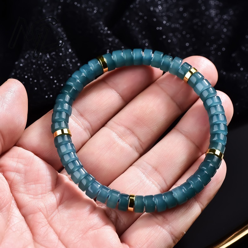 Natuurlijke Jadeïet Blauw Wate - Beading recensie en prijs