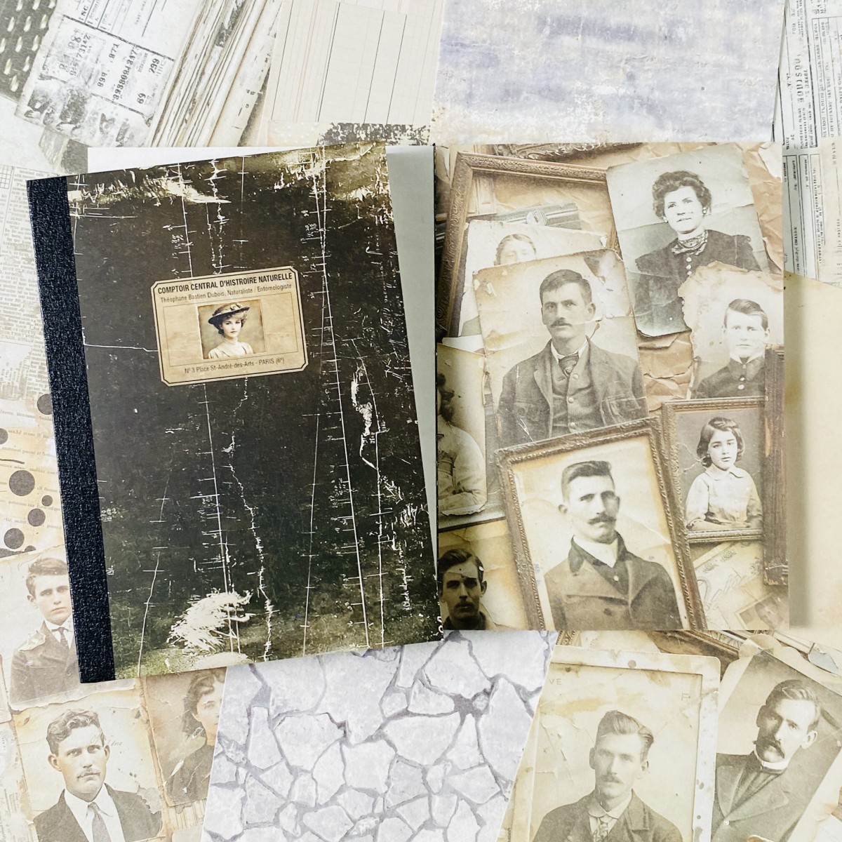 100 vellen Vintage Scrapbook P - Vintage Junk Journal Scrapbooking Paper recensie en prijs