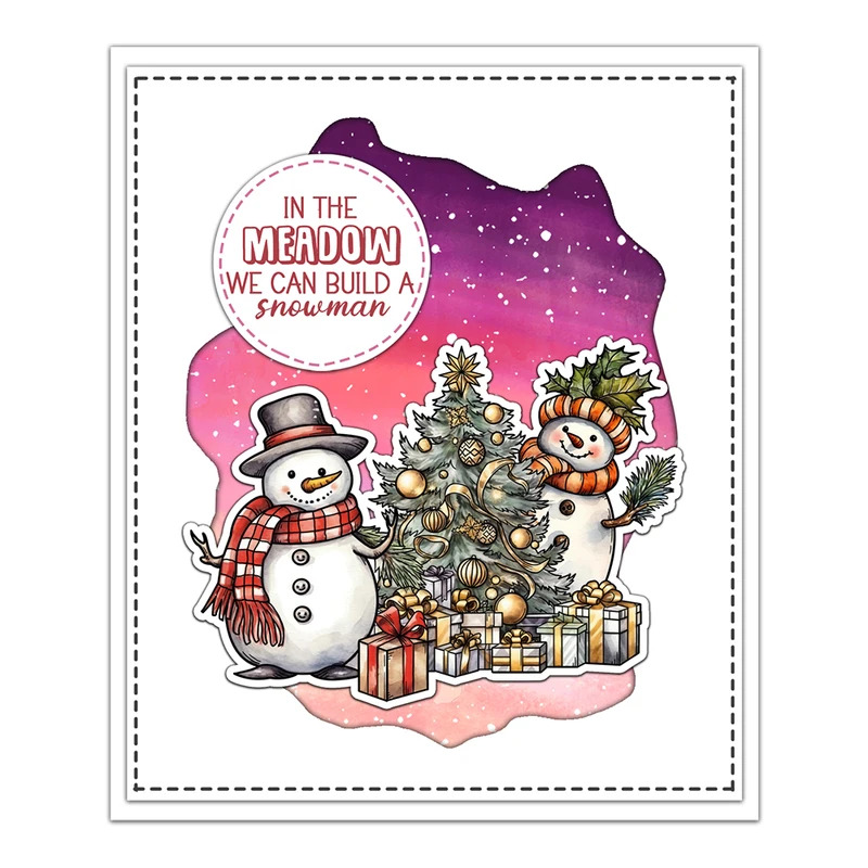 Winter Sneeuwpop Kerst Stansme - Clear Silicone Stamps For Card Making recensie en prijs