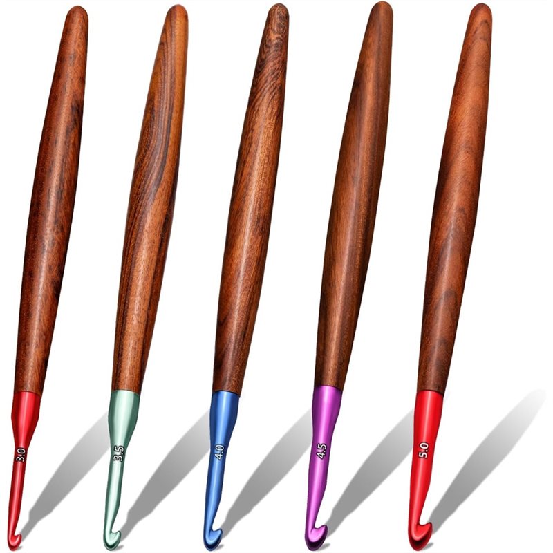 【LAATSTE KANS】Ergonomische haa - Wooden Crochet Hooks Ergonomic Handle recensie en prijs