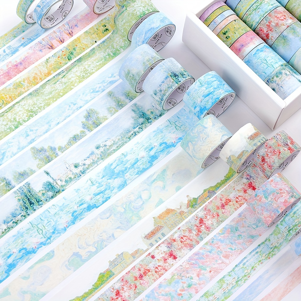 20 Rolls Vintage Tuin Washi Ta - Painting Supplies recensie en prijs